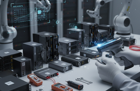 The Smallest Printable RFID On-Metal Tag for Precision Tracking